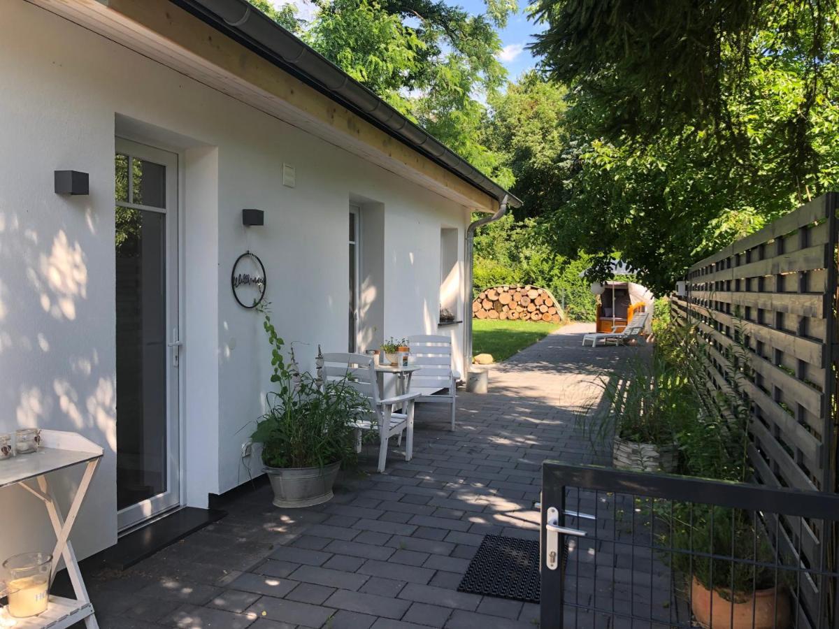 Gartenloft Mit Outdoor Whirlpool Und Garten ペータースハーゲン・エッガースドルフ エクステリア 写真
